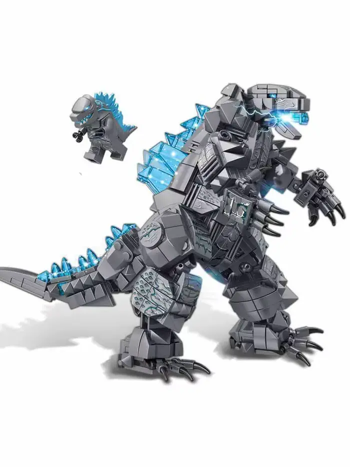 En stock jeux monstre dinosaure film série moc bloc de construction modèle jouet cus-laa cadeaux noël enfants