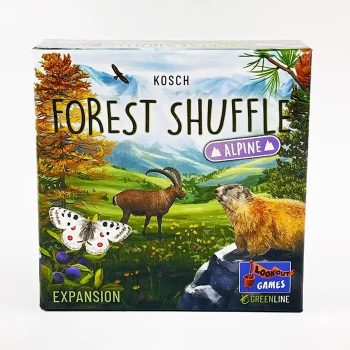 Jeu de société Forest Shuffle - Jeu de stratégie intelligent et amusant pour toute la famille, enfan