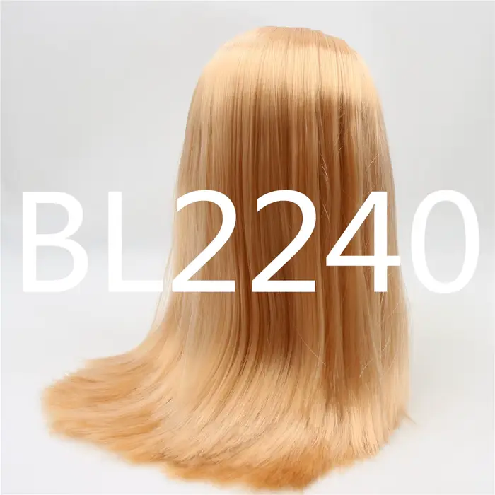DBS-Poupée blyth aux cheveux violets argentés, cheveux blonds, jouet anime, ultraviolet glacé, feuil