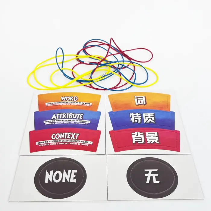 Jeu de cartes logiques Lighthearted pour famille de 2 à 6 joueurs
