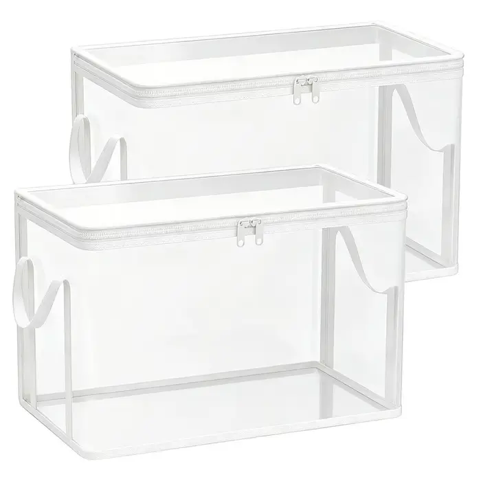 Organisateur de rangement pour jouets en peluche, 2 pièces, bacs de rangement pour poupées en peluch