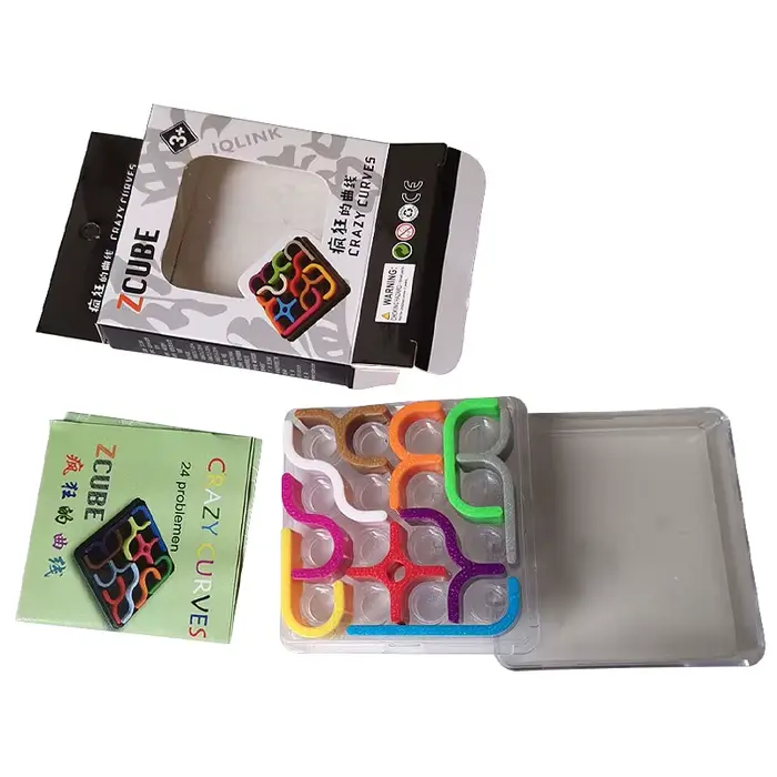 Puzzle d'intelligence 3D créatif courbe folle Sudoku jeux de Puzzle ligne géométrique matrice Puzzle