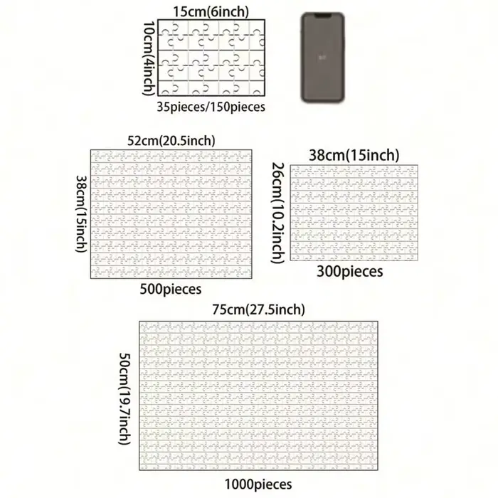Puzzle personnalisable avec photos de couple et moments précieux, 35 300 500 1000 pièces, cadeau d'anniversaire mariage naissance amusant pour adultes occasions spéciales