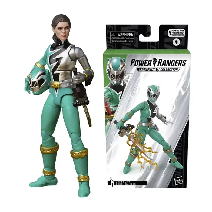 Hasbro Power Rterminds Rains Collection, D37Fury Green Ranger IN SIOCK, F4517