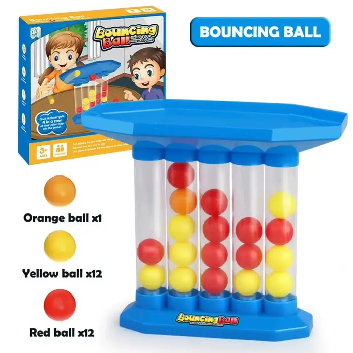 Jeu de balle rebondissant passionnant pour 2-4 joueurs, jeu de société de table amusant, parfait pou