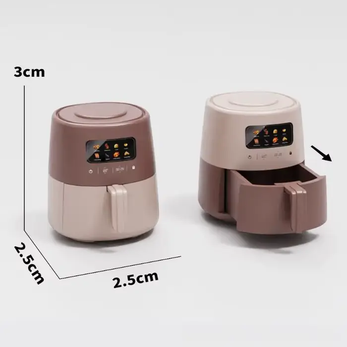 1 pièce Réplique réaliste de four à micro-ondes, cuiseur à riz et bouilloire à œufs, jouet de jeu de rôle pour maison de poupée 1:12, meubles et appareils électroménagers de cuisine