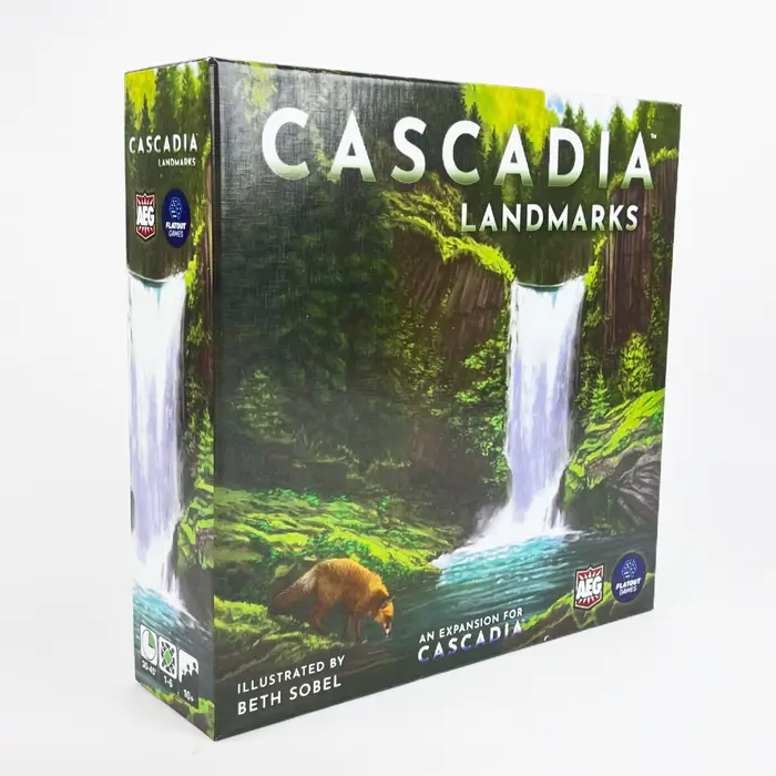 Jeu de société – Cascadia : Landmarks Big Box Deluxe Edition |   Extension de jeu de stratégie |   N