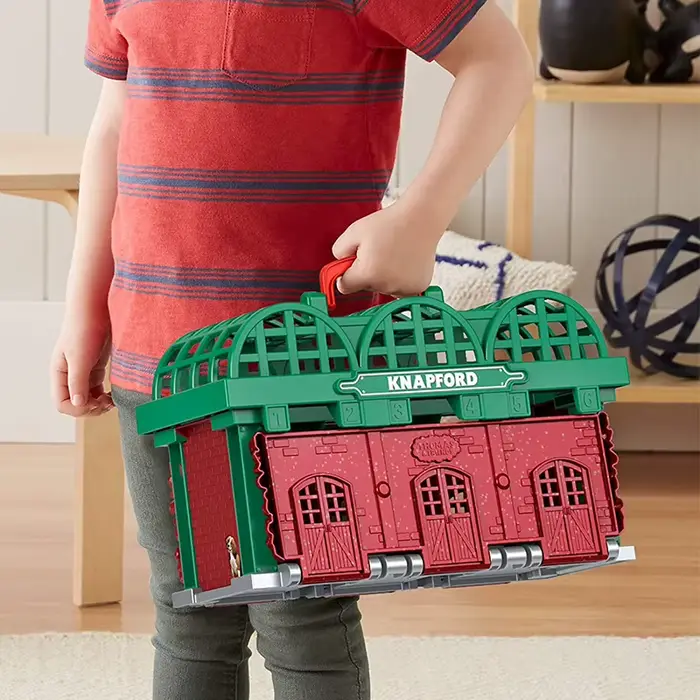 Jouets Thomas and Friends Knapford Station Train 1:32 Échelle ABS Plastique Pour Enfants Création De Scènes Occasions Spéciales