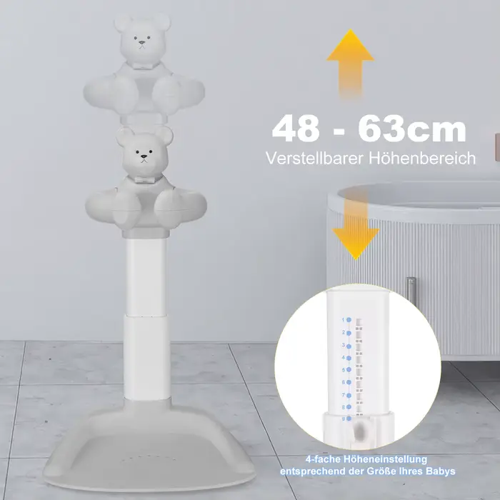 Support de douche pour bébé