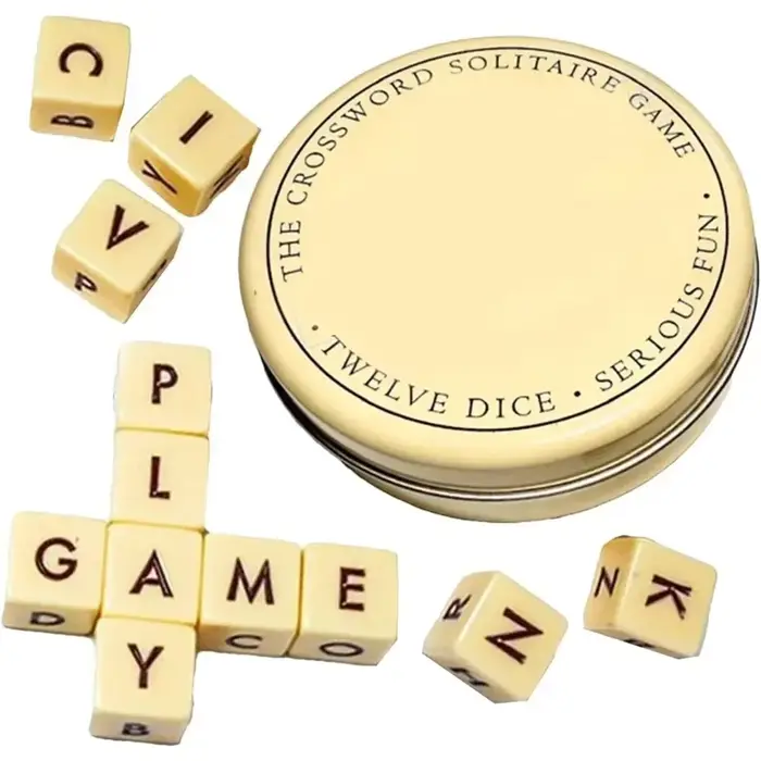 Nouveau jeu de combinaison de mots amusant, jeu de mots croisés, jeu d'orthographe portable, planche