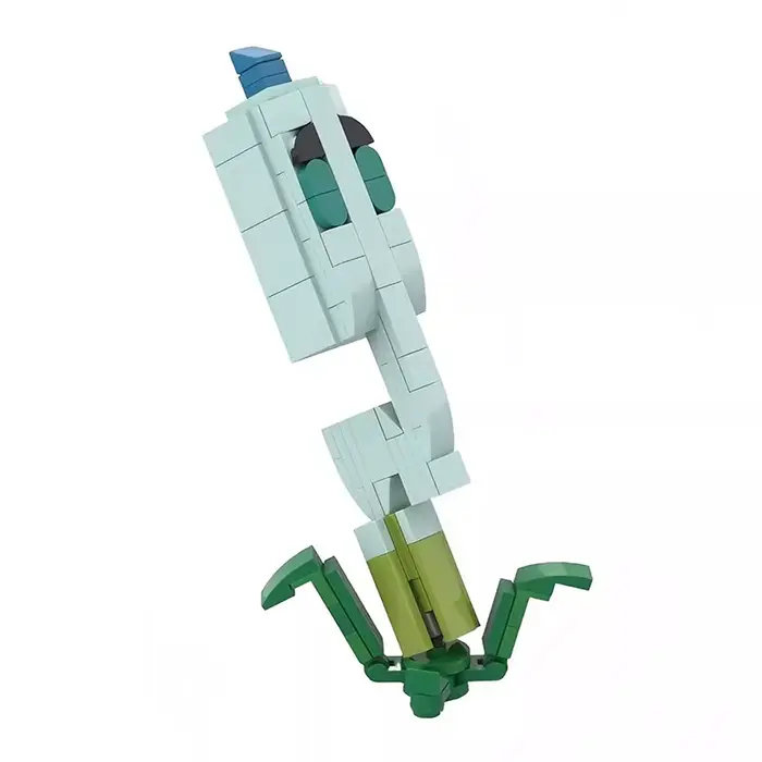Bricklink MOC idées PVZ jeu plantes et Zombies bataille figurines ensembles paysan blocs de construc