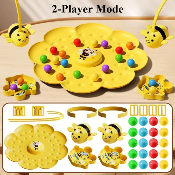Jeu de société multifonctionnel Little Bumblebee, puzzle, jouets de pêche, jouets éducatifs interact