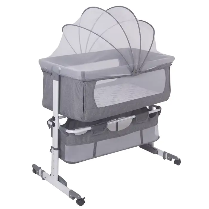 Lit de voyage 3 en 1 pour bébés, lit d'appoint, berceau pour bébé, lit pour bébé, bascule pour bébé,