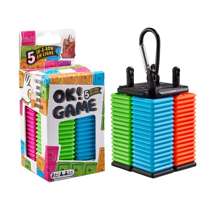 Nouveau jeu éducatif portable Gobang, jeu de société de bureau, jeu cinq-en-une pour enfants et adul