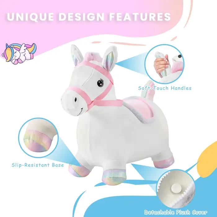 Cheval de saut gonflable Pals
