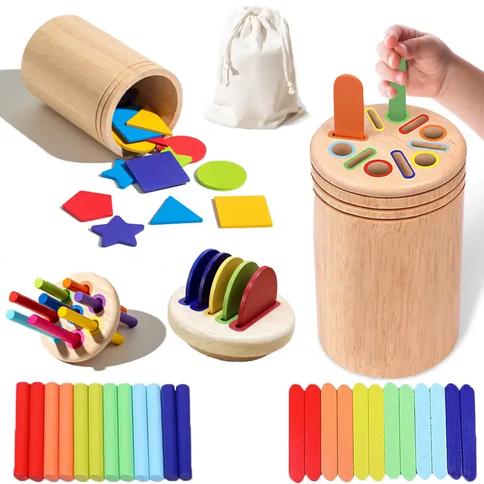 Jouets Montessori pour tout-petits de 3 ans