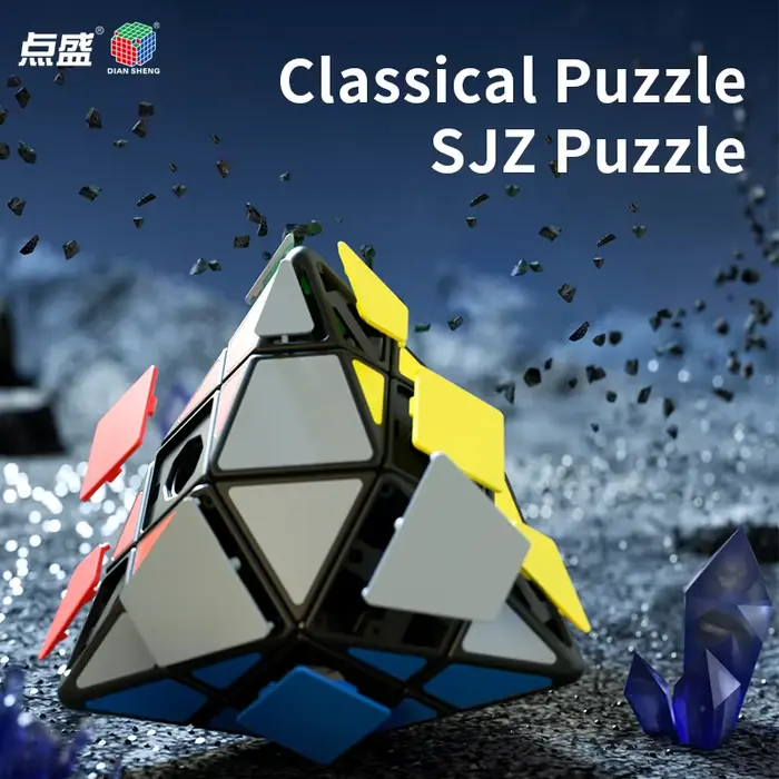 Cube magique SJZ puzzle de vitesse forme étrange éducatif pour enfants et adultes occasion spéciale