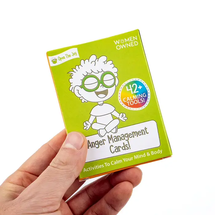 Cartes de gestion de la colère visions anglaises plus de 42 outils apaisants pour enfants et adultes jeu de société occassions spéciales relaxation stress bien-être émotionnel
