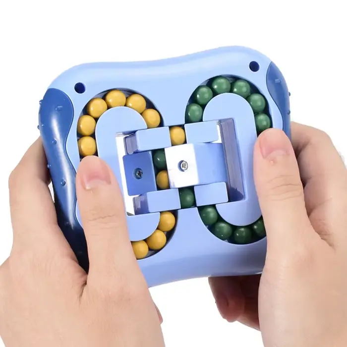 Jouet de doigt de haricot magique rotatif, jeux de puzzle pour enfants et adultes, jouets éducatifs