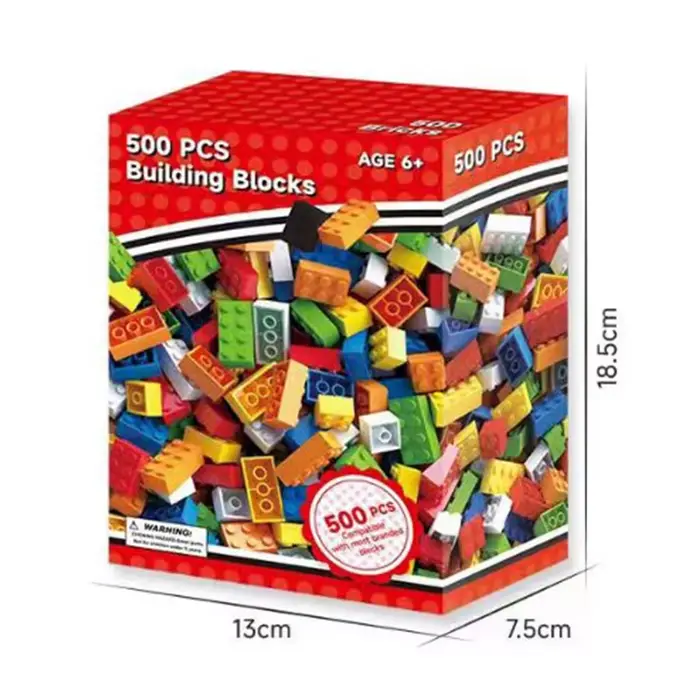 Blocs de construction blocs pour enfants en vrac, ensembles de bricolage créatifs, blocs classiques