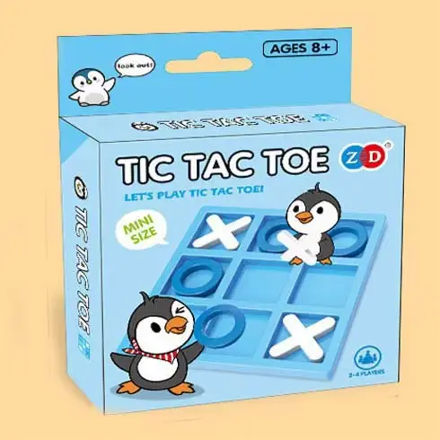 Mini jeu de société avancé tic tac toe, puzzle, jeux interactifs pour la compétition de combat famil