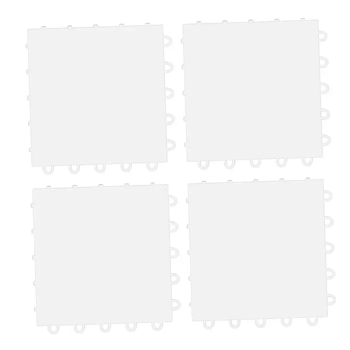 Paquet de 4 tampons d'entraînement de Hockey sur glace 25cm x 25cm, tapis de pratique intérieur et e