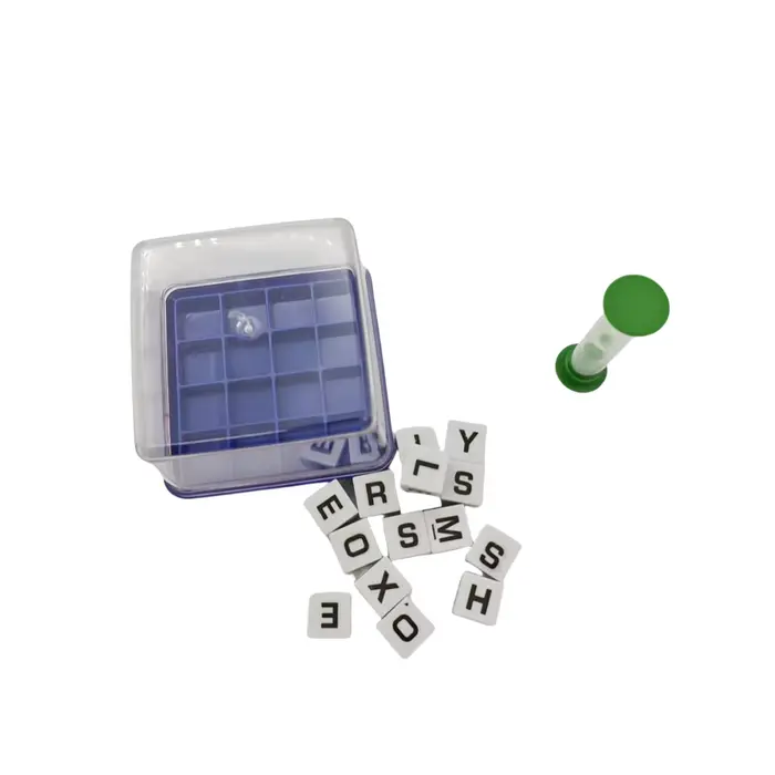 Jeu d'orthographe de mots et dés puzzle de lettres interactif pour adultes et adolescents occasions spéciales et vacances