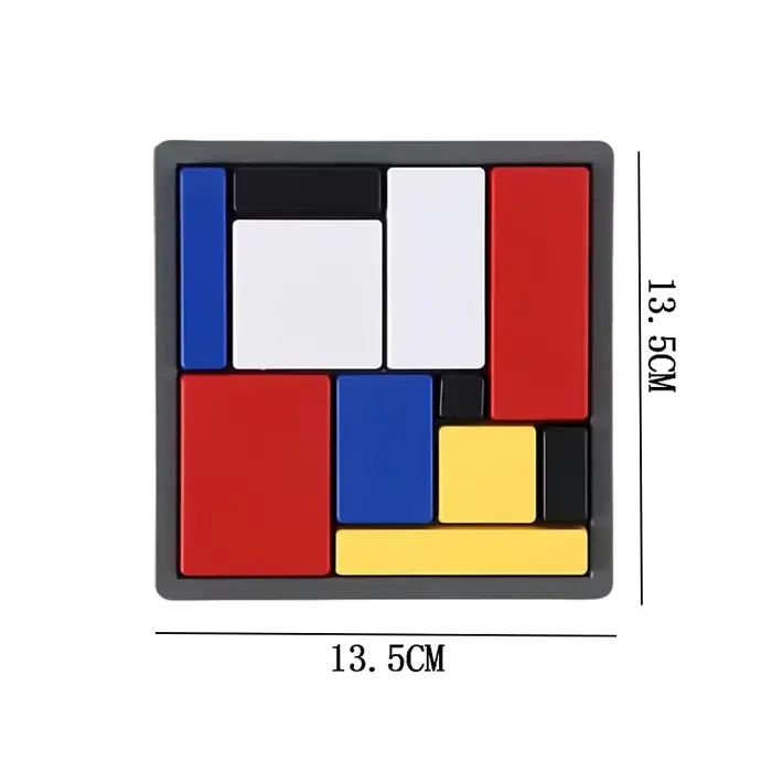 Puzzle logique 88 défis, blocs pour l'entraînement cognitif, apprentissage éducatif, jeu amusant, ca