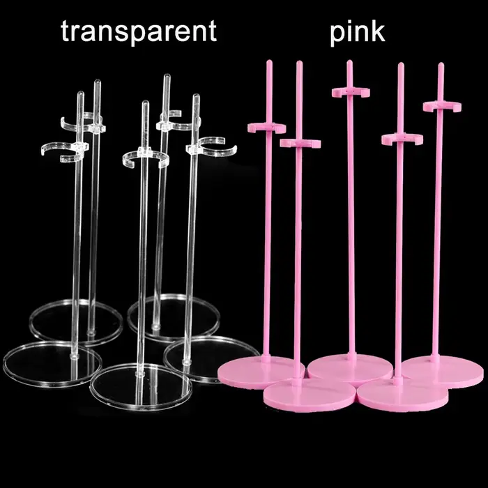Présentoir en plastique pour figurines de poupées 1/6, support pour jouets pour enfants