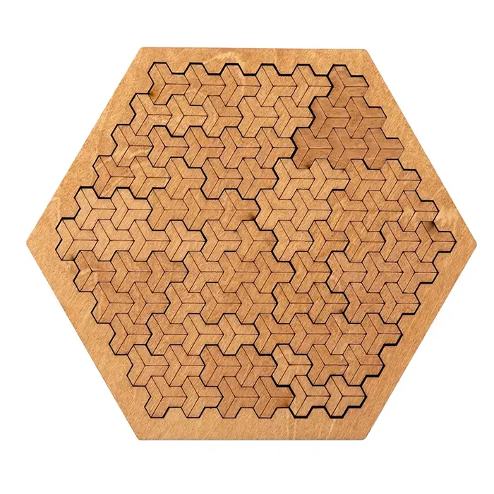 Puzzle en bois IQ pour adultes, Impossible JigSaw, Casse-tête, PatiLevel, Difficulté, Tangram, Jeux 