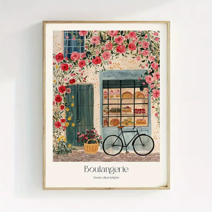 Puzzle de 500/1000/1200/2000 pièces, thème Pâtisserie Romantique, Décoration Murale pour la Maison, 