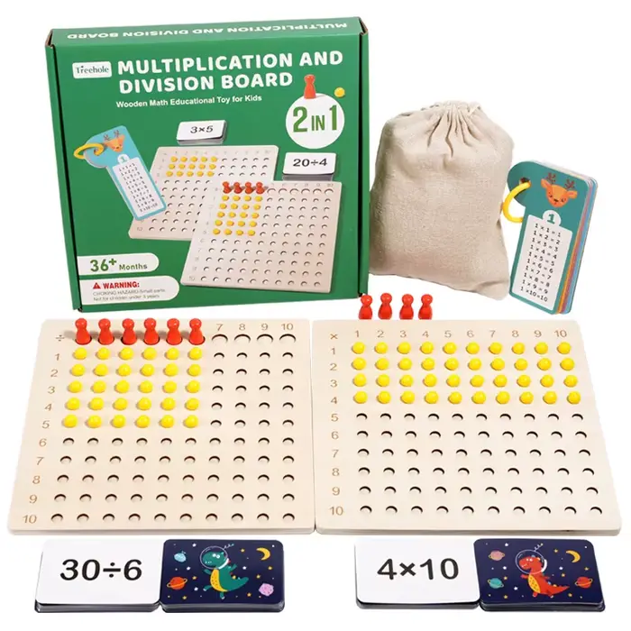 Planche d'apprentissage des maths Montessori pour enfant