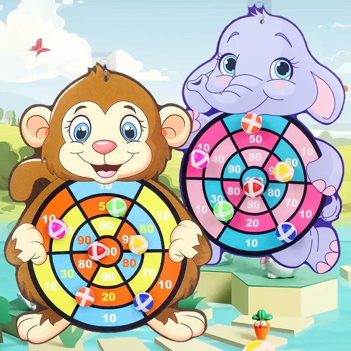 Jeux éducatifs jeu de fléchettes bébé jouet Stickey balle fléchette Sports d'intérieur enfant jeux M