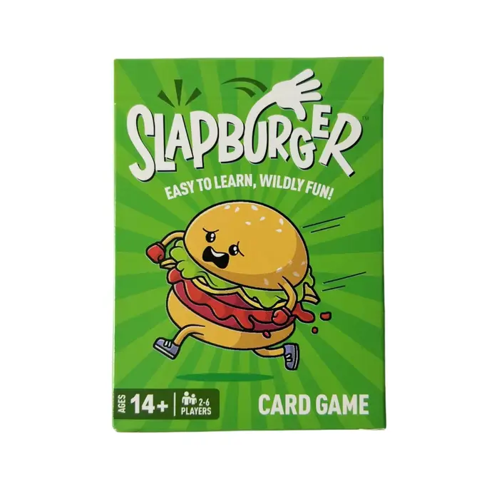 Jeu de cartes Slapburger 1/3/5/10 pièces, jeu rapide pour enfants et familles, jeu de cartes amusant