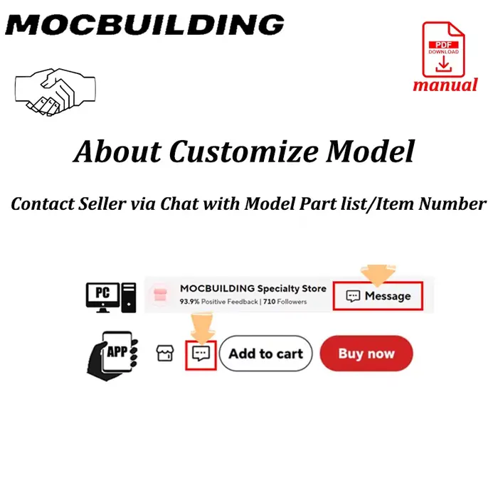 Modèle de train Caboose Bay Window pour enfants, bricolage éducatif, briques de construction MOC, cadeau de jouet pour enfants, nuits