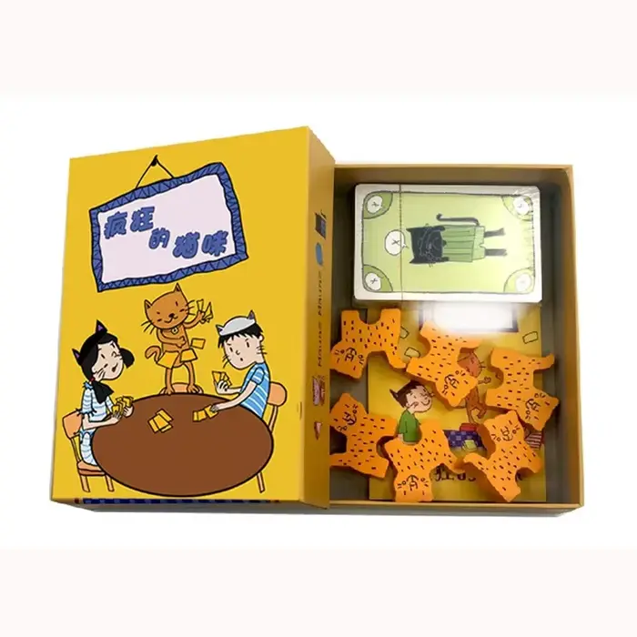Jeu de société Crazy Cat pour 2 à 5 joueurs