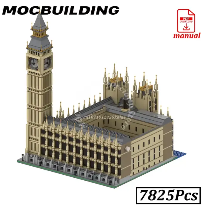 Briques de construction de la Tour Elizabeth MOC tour de Londres Angleterre Big Ben modèle d'affichage jouet construction cadeau occaions spéciales pour adultes 14 ans et plus