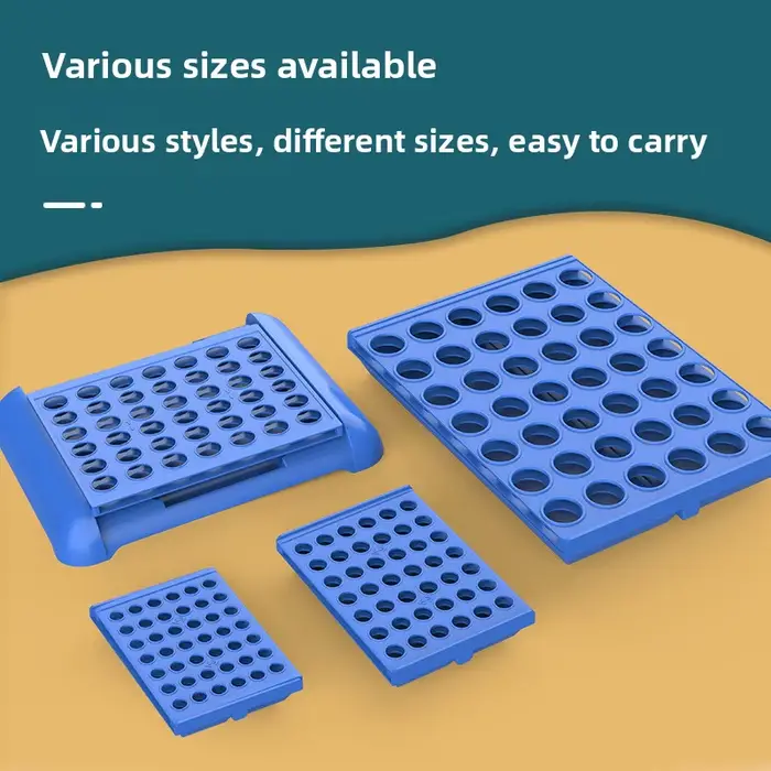 Jeu de société classique Connect Quatre dans une rangée-2 joueurs Puzzle de stratégie Jouet pour jeu familial Enfants Adultes Ensemble de grille en plastique durable