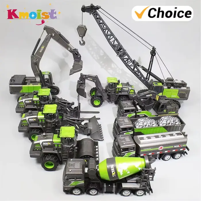 Modèle de bulldozer 1:50 en métal Kmoist pour enfants construction et ingénierie jouets éducatifs occasions spéciales