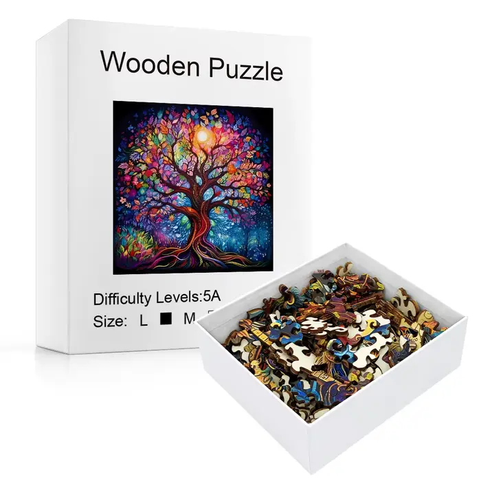 Puzzle en bois pour adultes - Arbre de vie