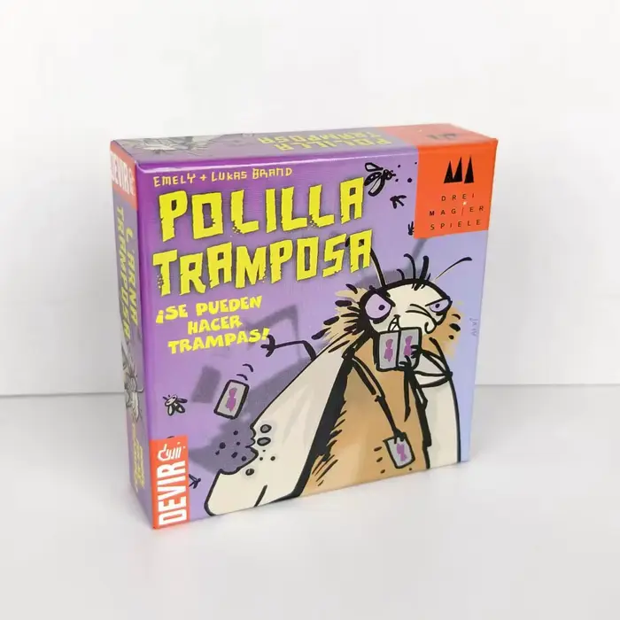Jeu de cartes Mogel Motte Polilla Tramposa Animaux Nature Stratégie Jeu Social Familial Occasions Spéciales