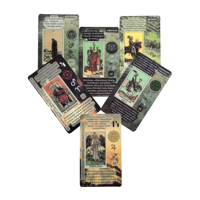 Le jeu de cartes de tarot pour débutants en espagnol est un jeu de société et un jeu de cartes idéal