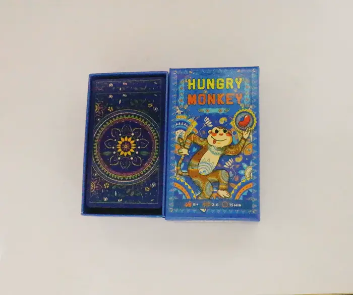 Jeu de société Hungry Monkey jeu de table amusant cartes de divertissement pour amis 2 à 6 joueurs occasions spéciales famille et fêtes