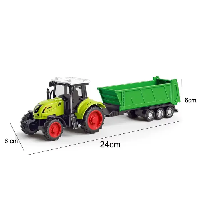 Tracteur agricole camion tracteur inertie voiture Transport pulvérisateur modèle bébé voiture garçon