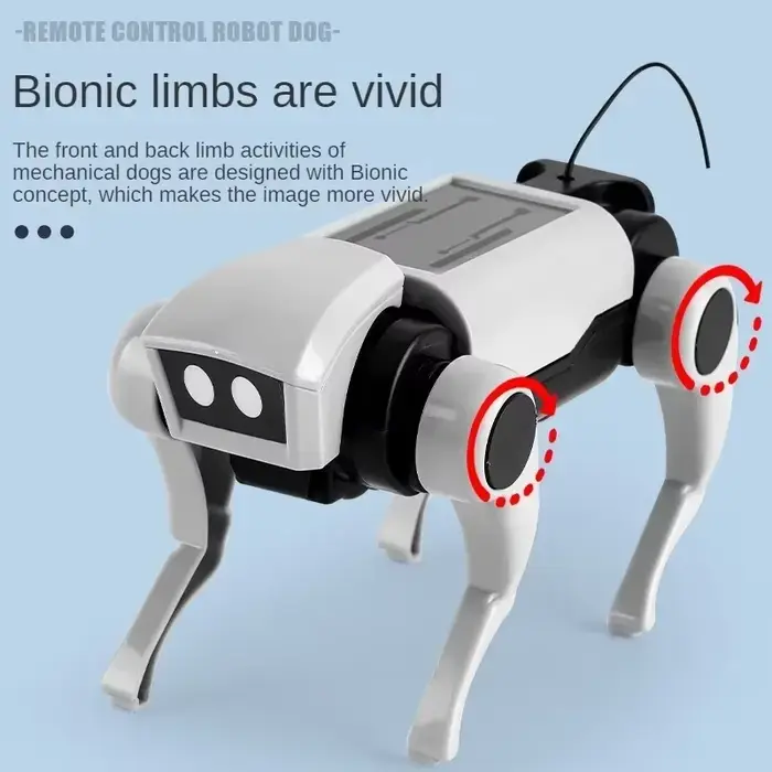 Robot Rc chien à assembler soi-même