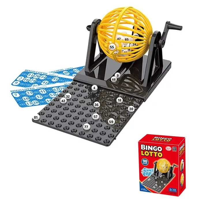 Nouveau jeu de bingo et de loterie en ABS