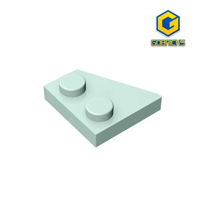 CGobricks GDS-560 cale, plaque 2x2 droite compatible avec lego 24307 pièces de blocs de construction
