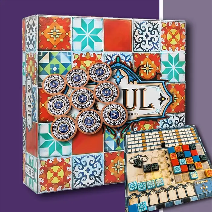 Jeu de société Azul, jeu de stratégie de Placement de carrelage