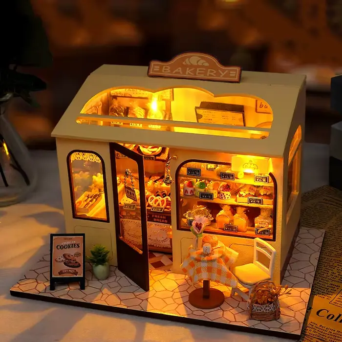 Kits de construction miniatures en bois