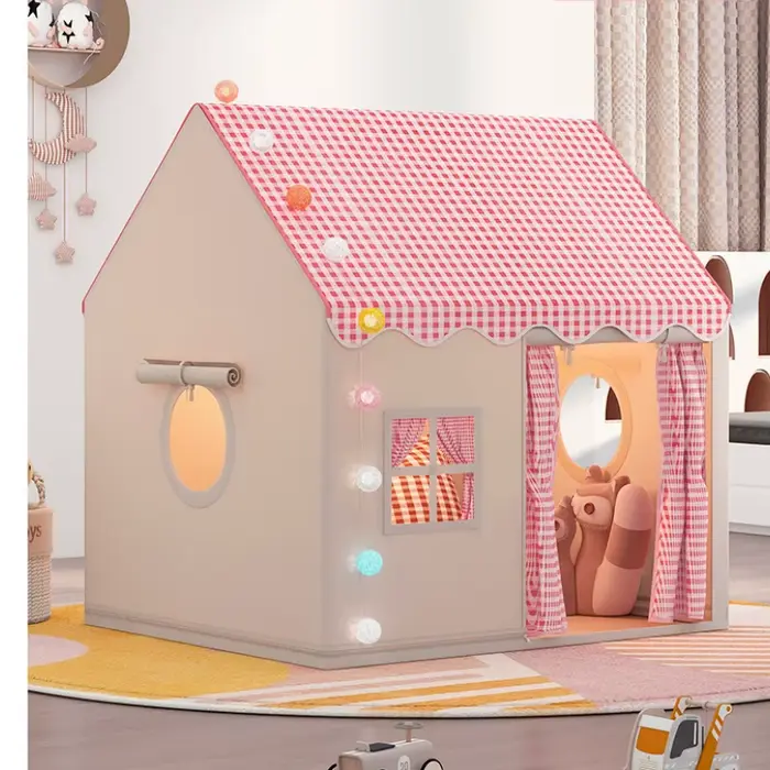 Tente pliante pour enfants, château de jeu pour garçons et filles, décor de chambre de bébé, jeux d'